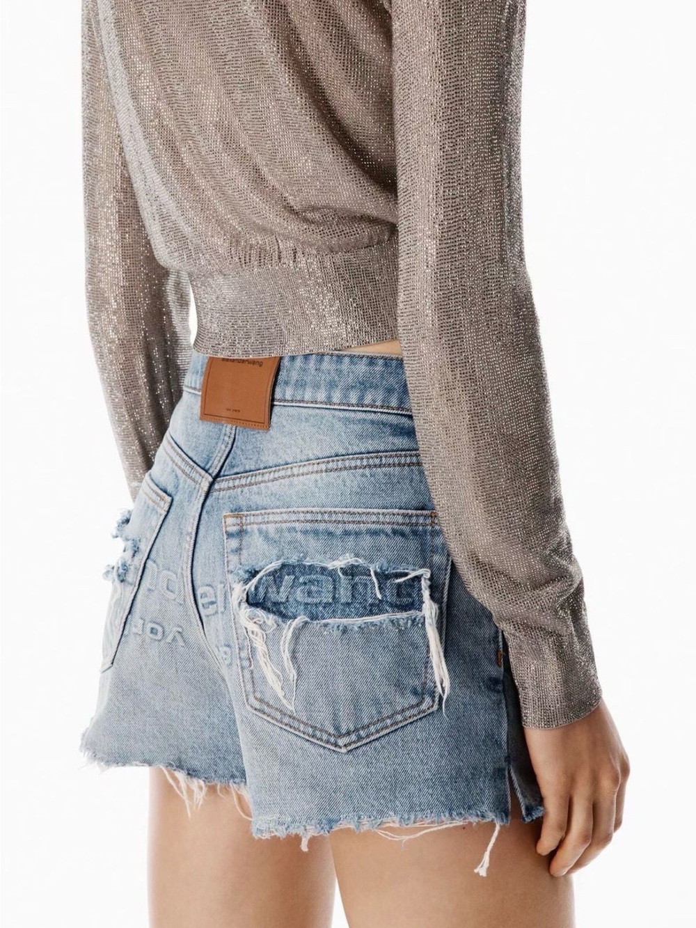 Alexander Wang
Light Blue Denim Shorts 2026SS